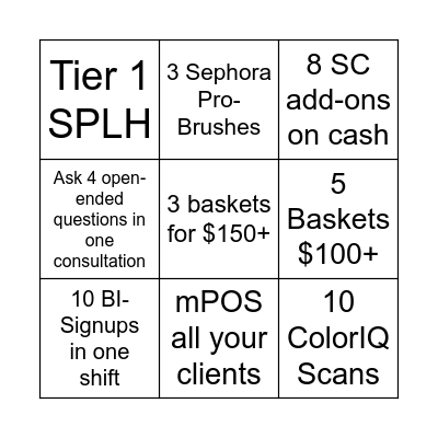 Love Island Bingo Card