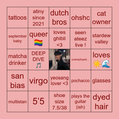 ellie ☆♡’s bingo ! Bingo Card