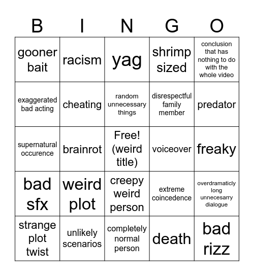 tommorows teachings Bingo Card