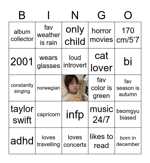 TWITTER BINGO Card