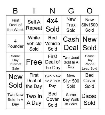 AUGUST '25 Bingo Card
