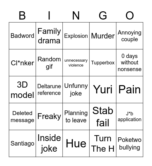 Eggmanland Bingo Card