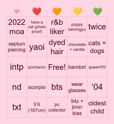 ANNIE BINGO! Bingo Card