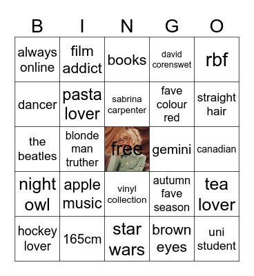 motelzepp Bingo Card