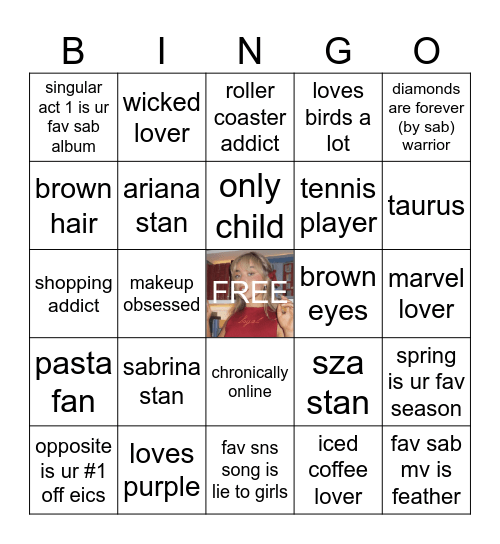 lyee/mymanonwillpowr Bingo Card