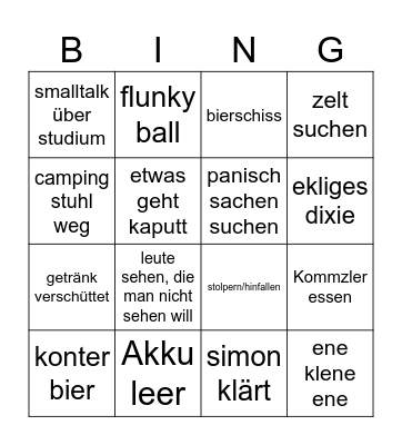 Kommzingo Bingo Card