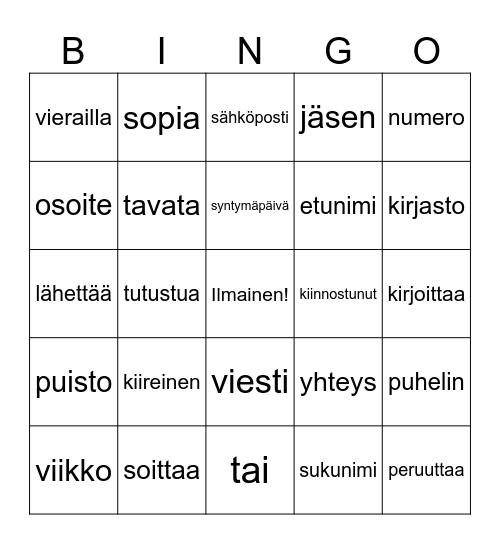 Setting appointments Bingo Card