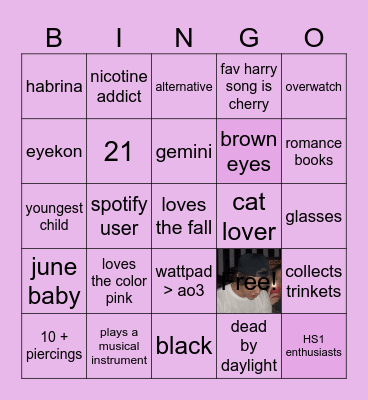 cherrytruther bingo Card