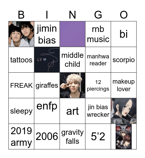 baddie bingo Card