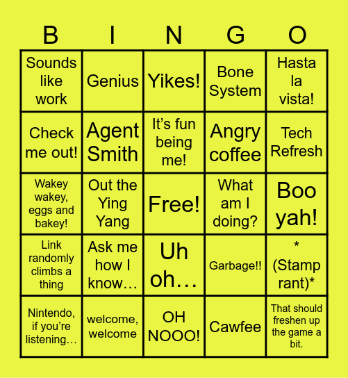 LevelUp Royal Bingo by Didi Plays Bingo Card