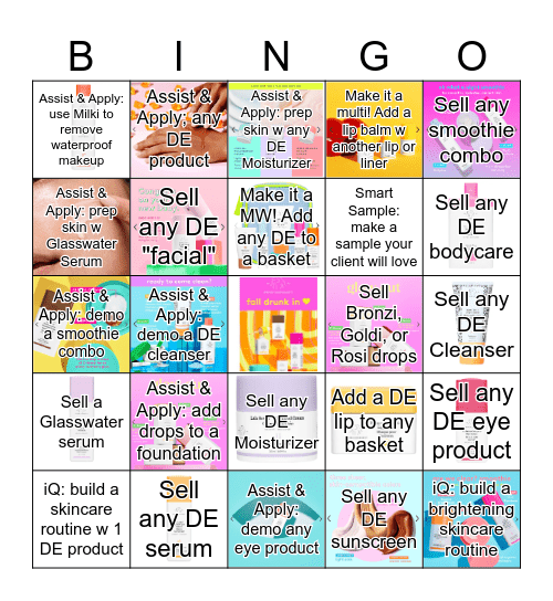 Drunk Elephant Bingo! Bingo Card
