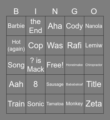 Brian Monett Starts On-Screen Scene in Beginning Bingo Card