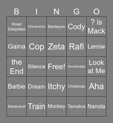 Brian Monett Starts On-Screen Scene in Beginning Bingo Card