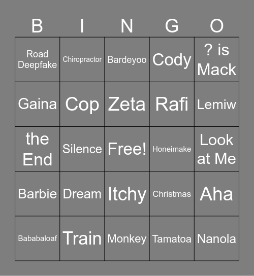 Brian Monett Starts On-Screen Scene in Beginning Bingo Card