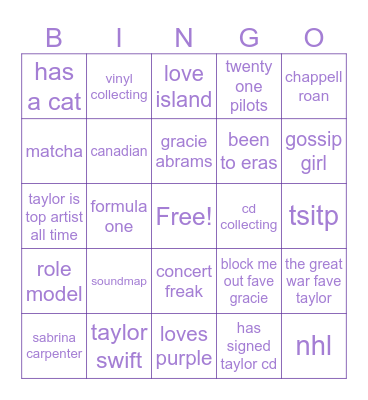 evermorevault bingo! Bingo Card