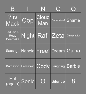 Brian Monett Starts On-Screen in Scene: 64 Bingo Card