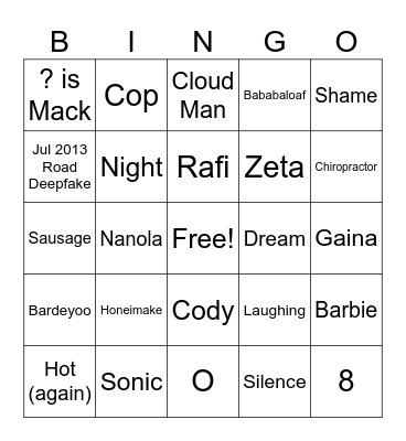 Brian Monett Starts On-Screen in Scene: 64 Bingo Card