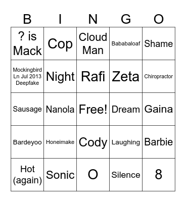 Brian Monett Starts On-Screen in Scene: 64 Bingo Card
