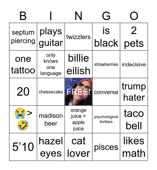 beerssoblue Bingo Card