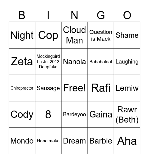 Bambam Brian Monett Starts On-Screen in Scene: Bingo Card