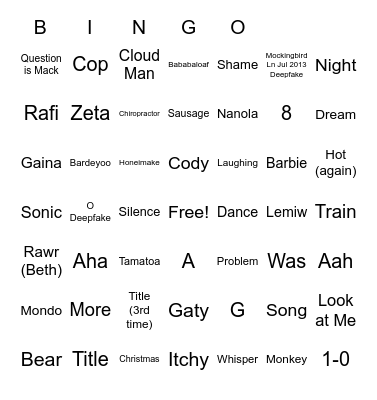 Bambam Brian Monett Starts On-Screen in Scene: Bingo Card