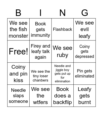 Untitled B Bingo Card
