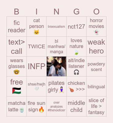 flav’s Bingo Card