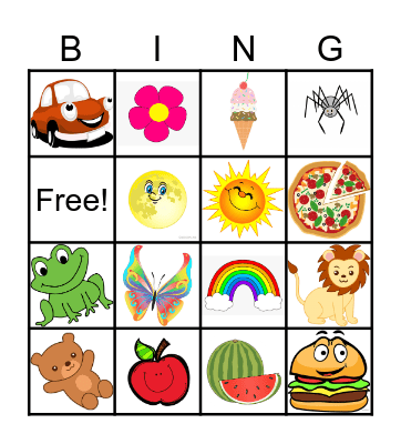 ACTIVA SUMMER CAMP Bingo Card