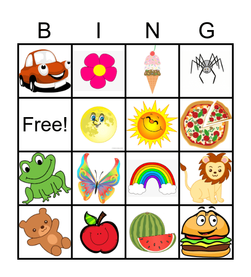 ACTIVA SUMMER CAMP Bingo Card