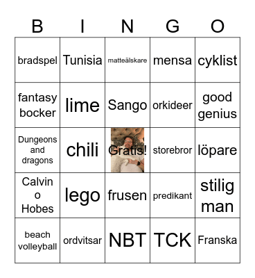 Josef Bingo! Bingo Card