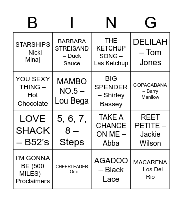 CHEESE-MONGOUS Bingo Card