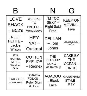 CHEESE-MONGOUS Bingo Card