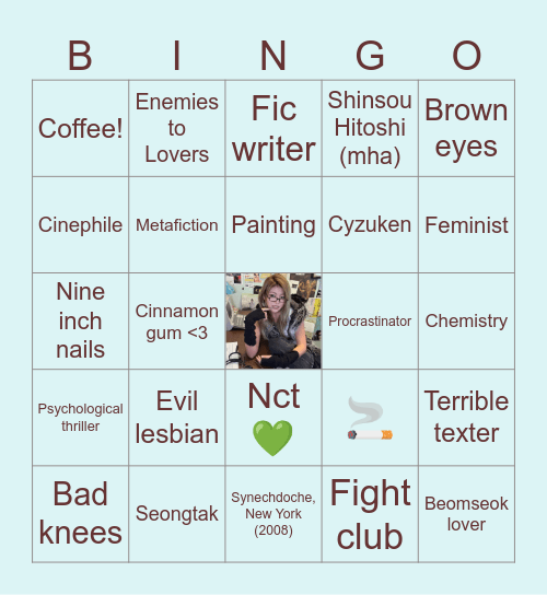 Kaid’s evil Bingo! Bingo Card
