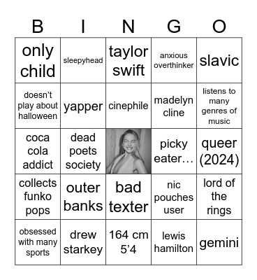 martyna bingo Card