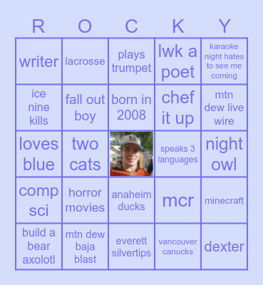 rocky bingo Card