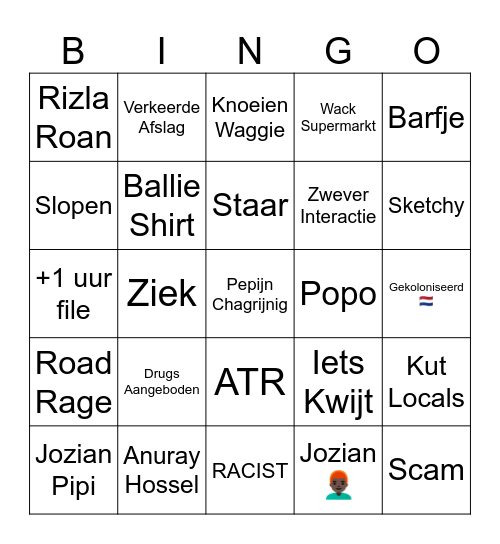 Gelieve uw genitaliën te presenteren Bingo Card