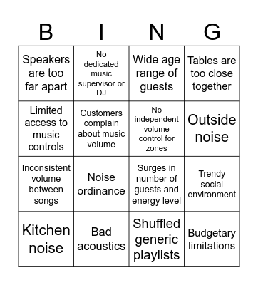Do you need VibeCheck? Bingo Card