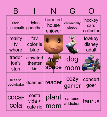 kenn bingo Card
