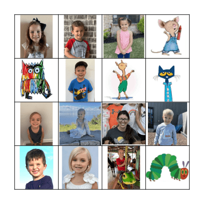 Friendship Bingo Card