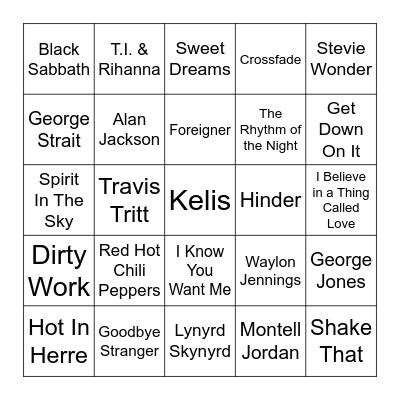 Smorgasbord 16 Bingo Card