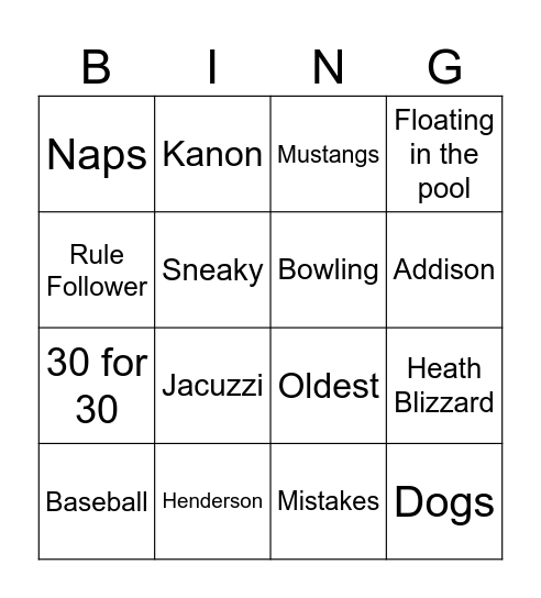 8th Grade Computer Science Bingo Card