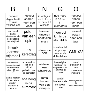 kyra's call sheet Bingo Card