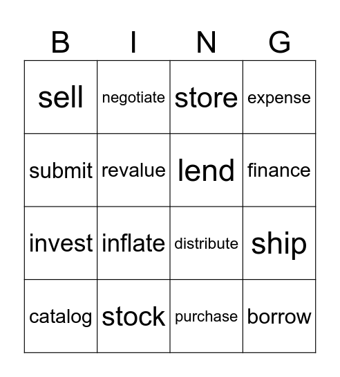 n-5 Bingo Card
