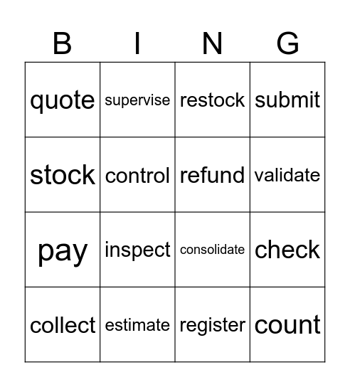 n-7 Bingo Card