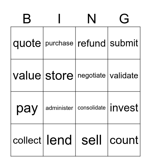 n-9 Bingo Card