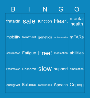 FA BINGO Card