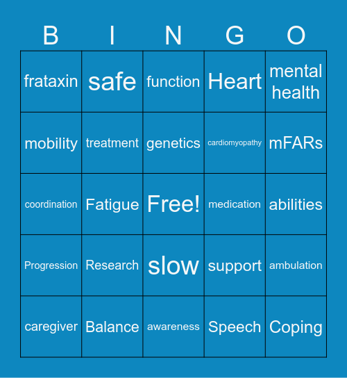 FA BINGO Card