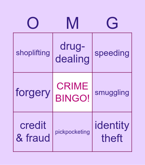 TB1.2 Bingo Card