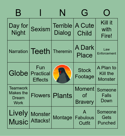 Little Shop of Horrors Bingo Card