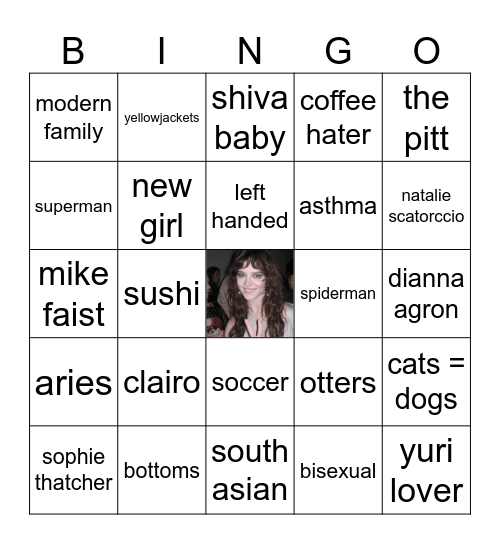 ijbolthatcher bingo Card